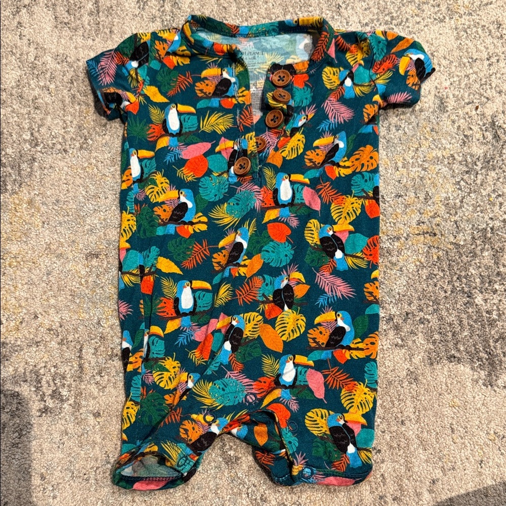 Posh Peanut Tropical Toucan Bodysuit